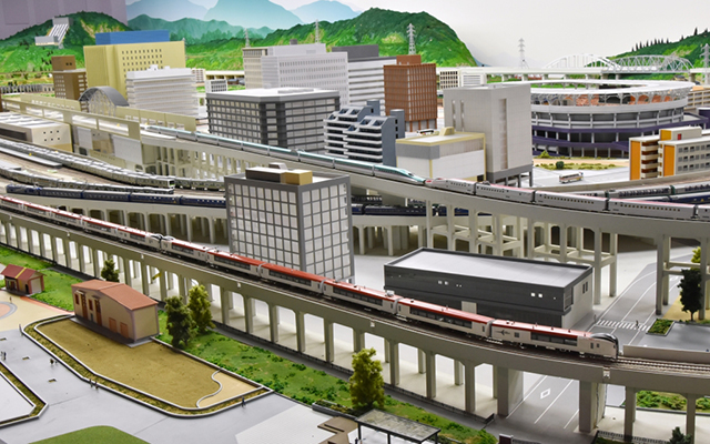 鉄道ジオラマ1