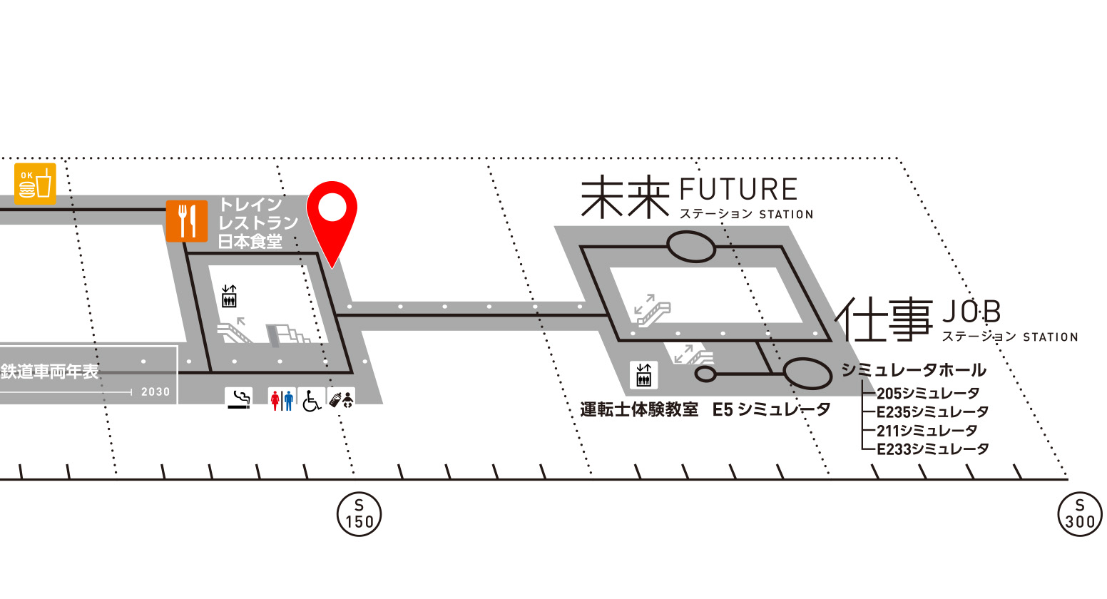 フロアマップ 2F｜鉄道博物館 - THE RAILWAY MUSEUM -
